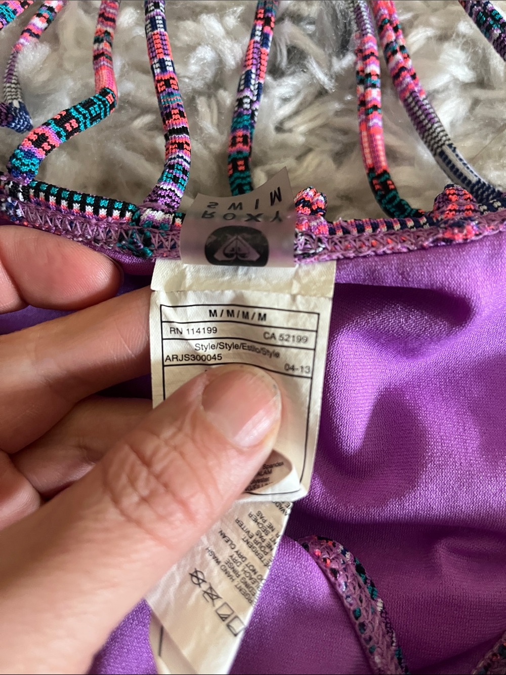 Roxy strappy bikini M - Picture 4 of 4